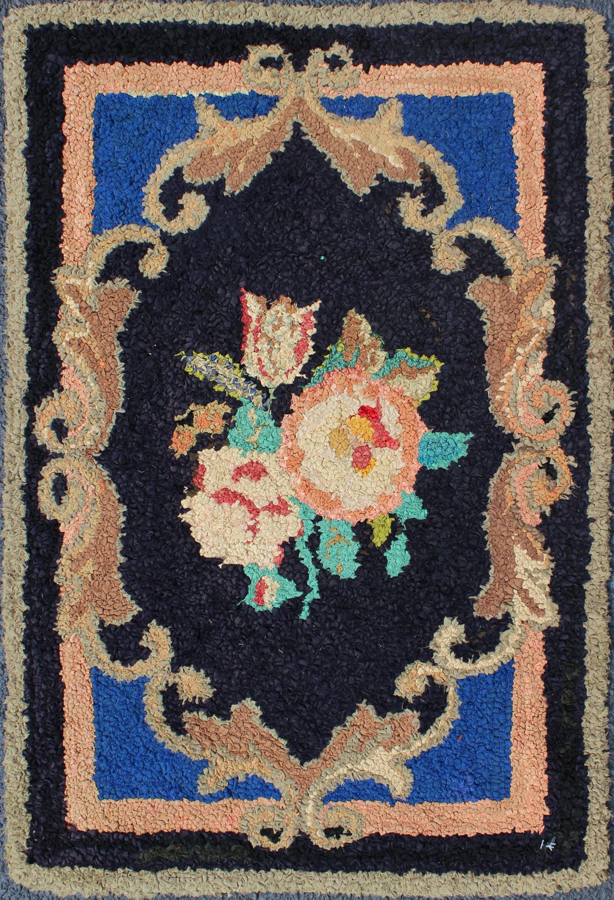 Antique Hooked Rug in Atlanta. Buy Now!